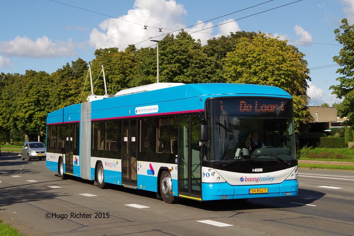 Arnhem, Hess SwissTrolley 4 (BGT-N1D) № 5256
