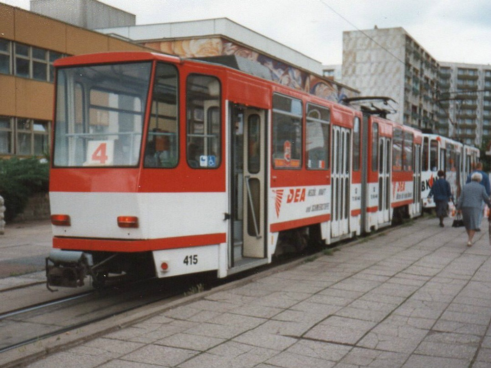 Erfurt, Tatra KT4D № 415