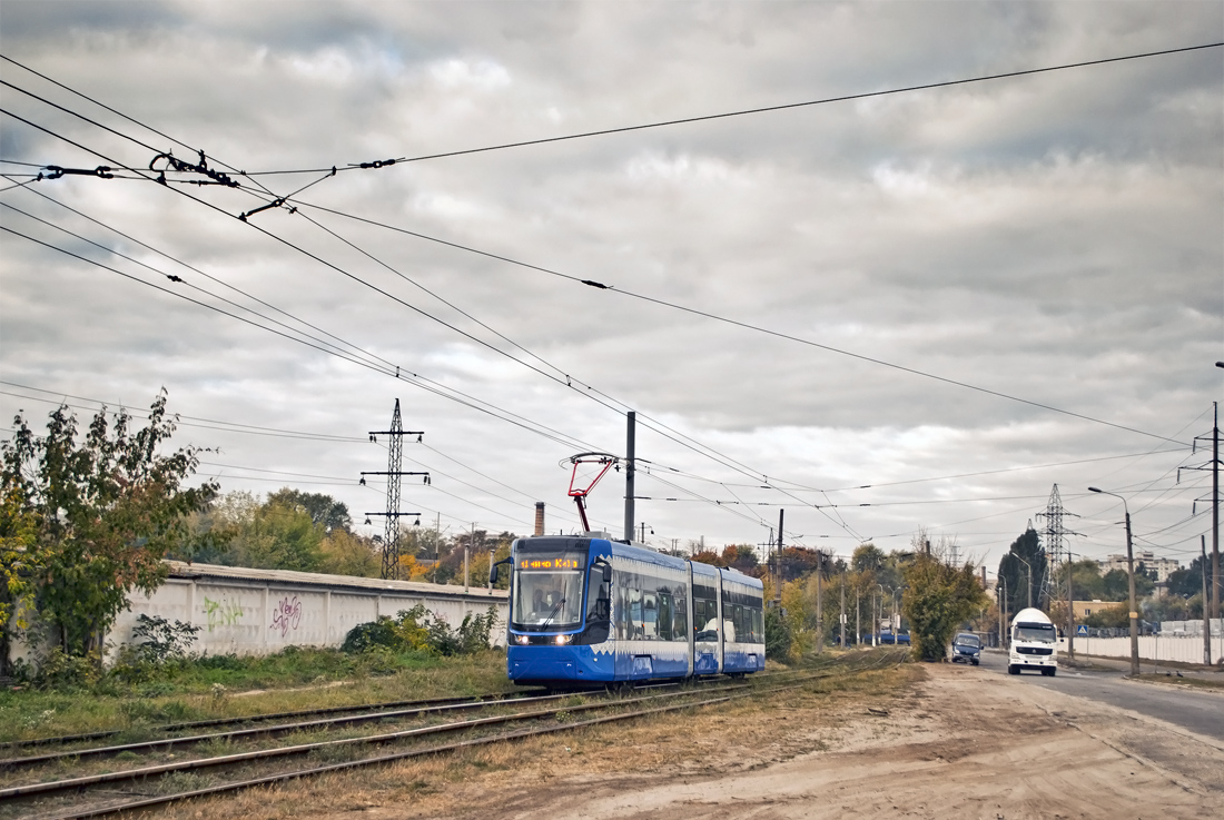 Kyiv, PESA 71-414K (Fokstrot) № 751; Kyiv — Presentations of new cars; Kyiv — Tram parade 10.10.2015; Kyiv — Trams without numbers