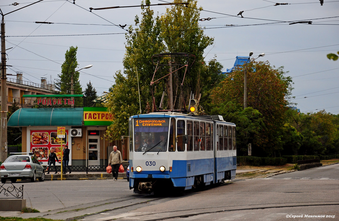 Евпатория, Tatra KT4SU № 030