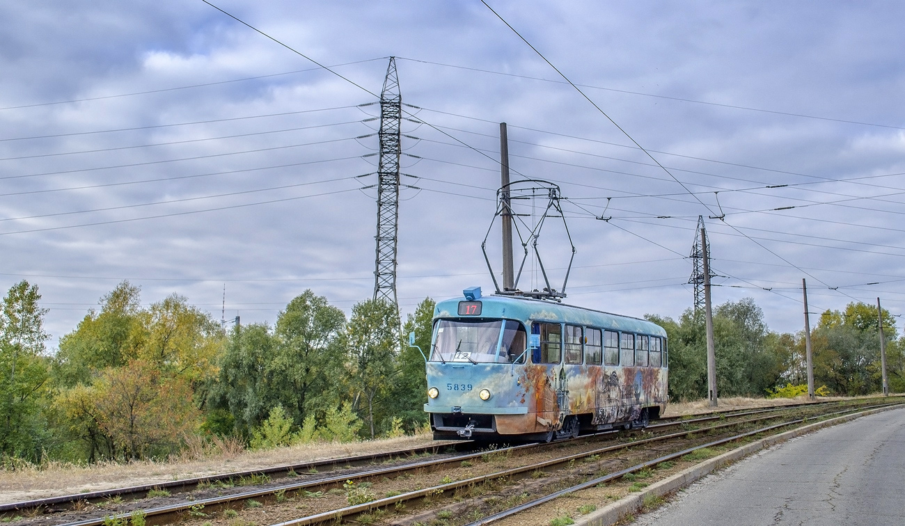 Киев, Tatra T3SU № 5839; Киев — Парад трамваев 10.10.2015