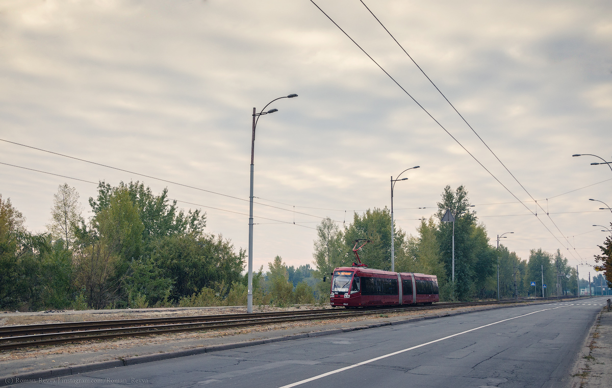 Kiiev — Tramway lines: Darnytske depot network