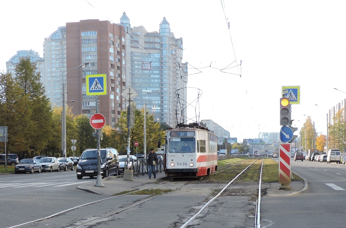 Санкт-Петербург, ЛМ-68М № 5436