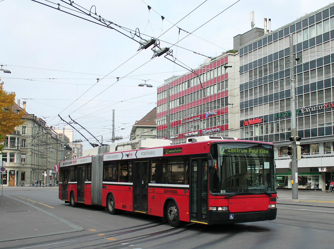 Берн, Hess SwissTrolley 2 (BGT-N1) № 5