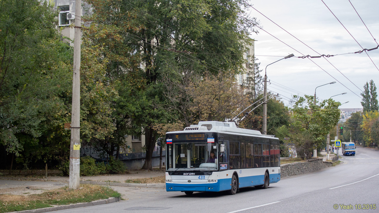 Trolleybus de Crimée, Bogdan T70110 N°. 4311