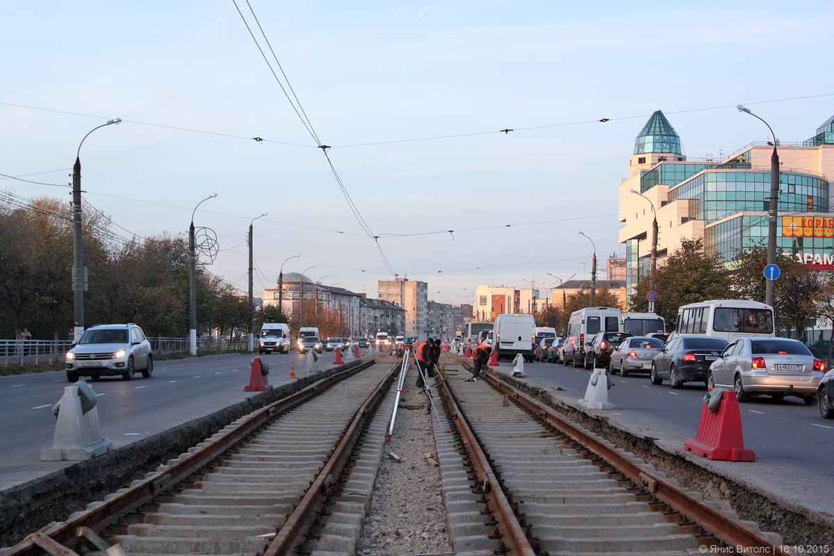 Tver — Construction and repair of tramways (1991 — 2018)