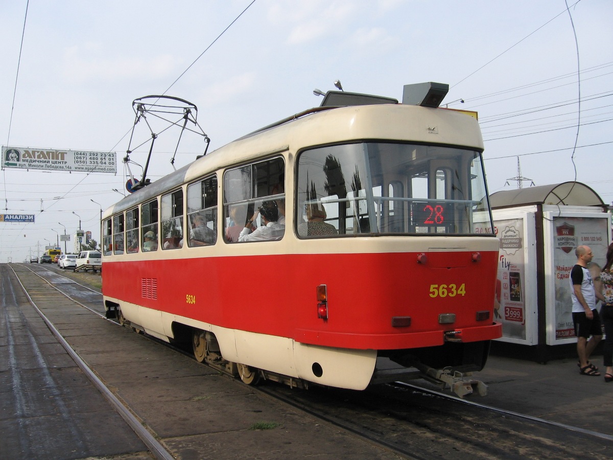 Київ, Tatra T3SUCS № 5634