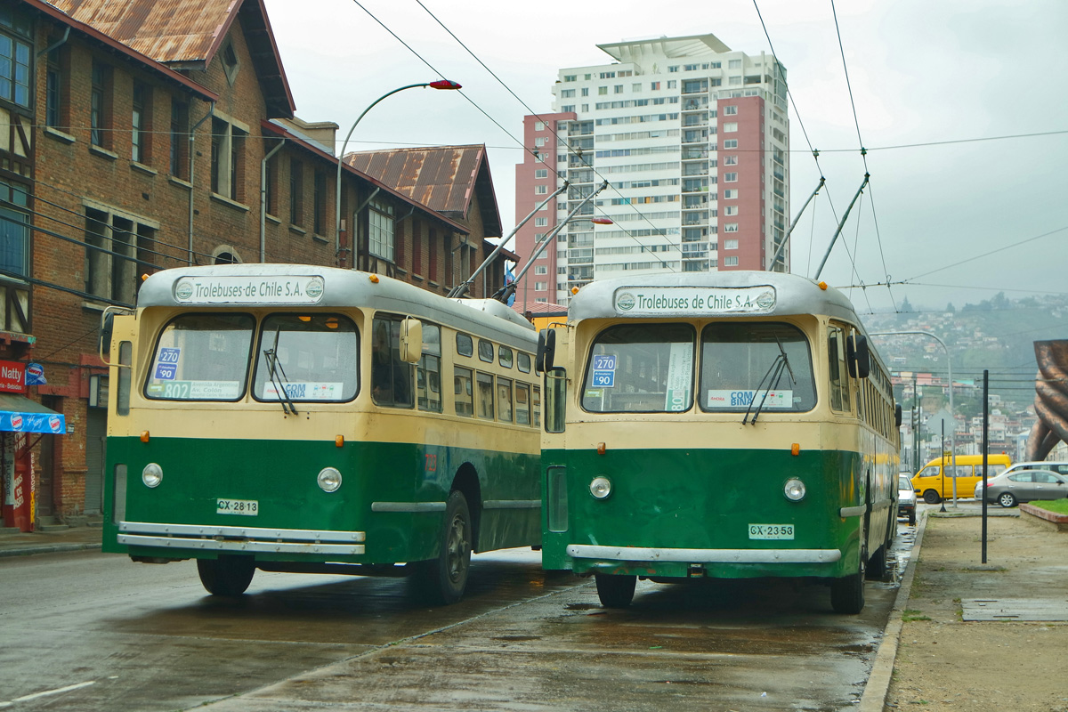 Вальпараисо, Pullman-Standard TC-48 № 721; Вальпараисо, Pullman-Standard TC-48 № 723