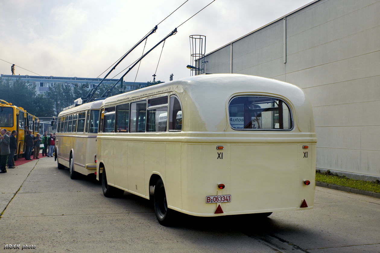 Eberswalde, LOWA W700 nr. XI; Eberswalde — Anniversary: 75 years of trolleybuses in Eberswalde (12.09.2015) • Jubiläum: 75 Jahre Obusbetrieb in Eberswalde (12.09.2015)
