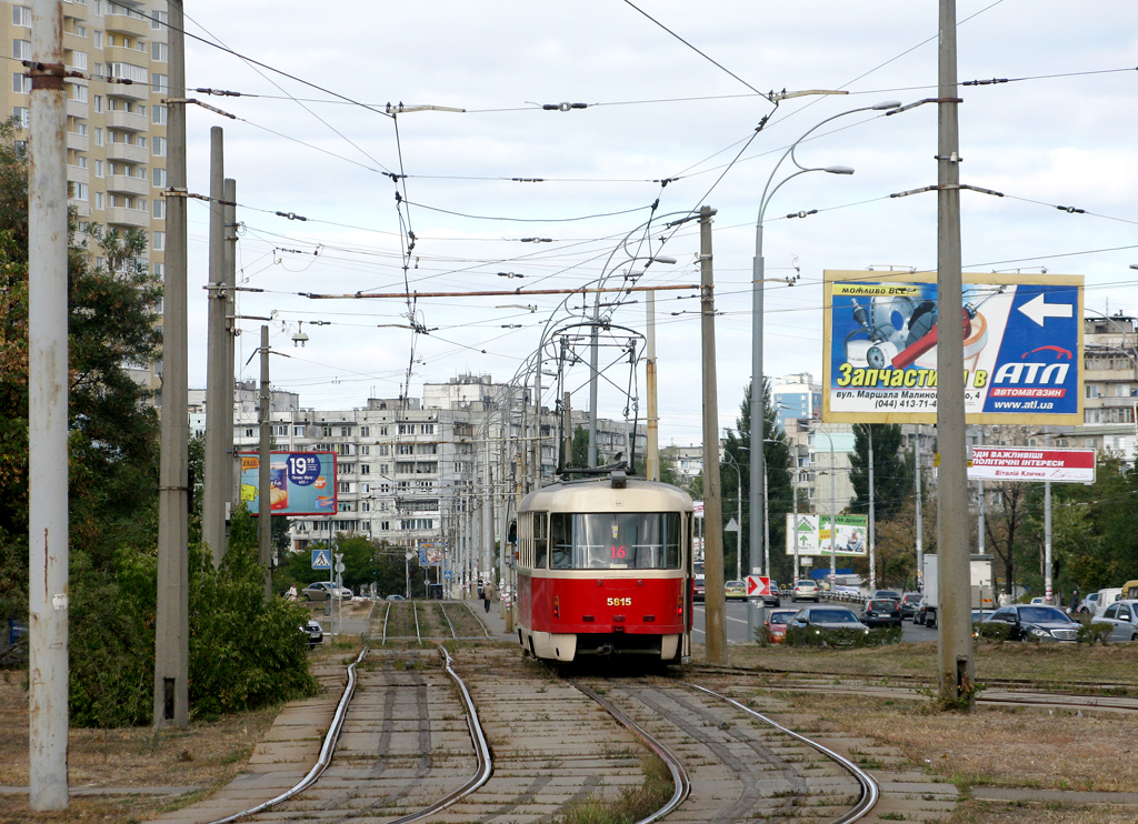 Киев, Tatra T3SUCS № 5815; Киев — Трамвайные линии: Подольская сеть — север