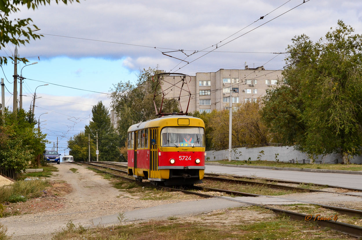 Волгоград, Tatra T3SU № 5724