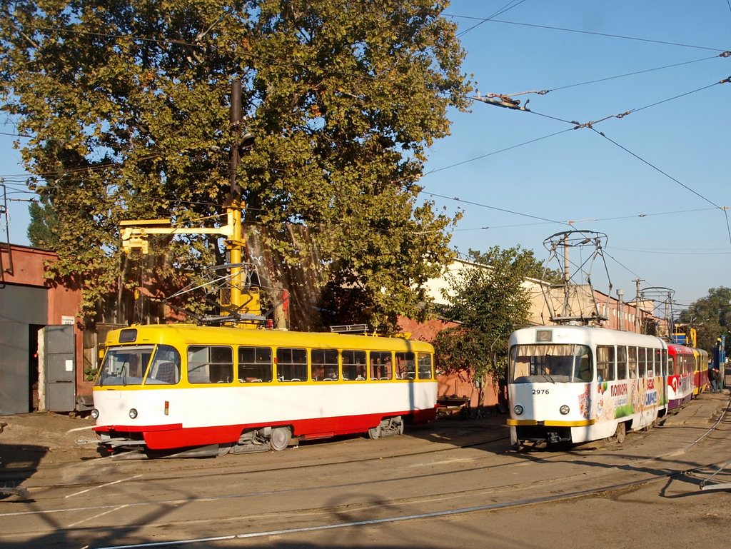 Одесса, Tatra T3R.P № 2976; Одесса — Трамвайное депо № 1 и ОРЗЭТ