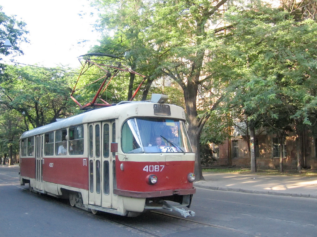 Odesa, Tatra T3SU № 4087
