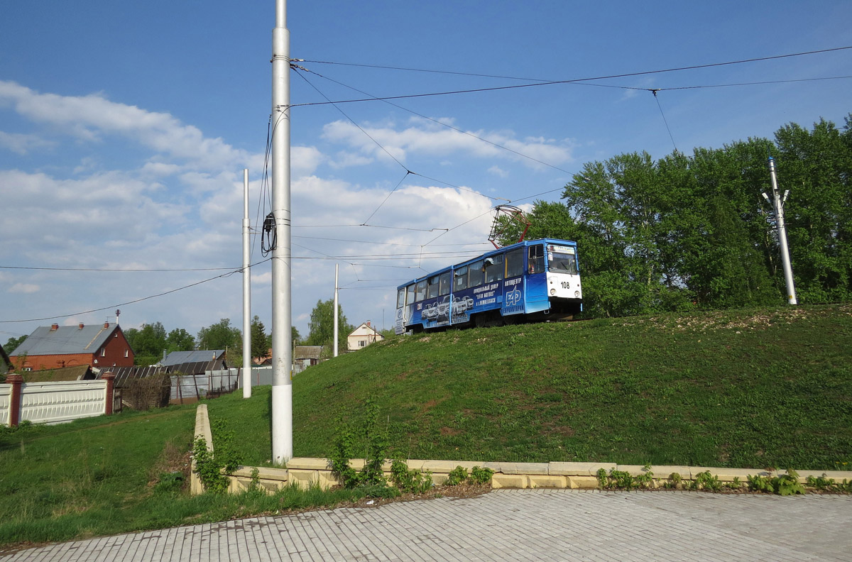 Нижньокамськ, 71-605 (КТМ-5М3) № 108; Нижньокамськ — Трамвайные линии и кольца
