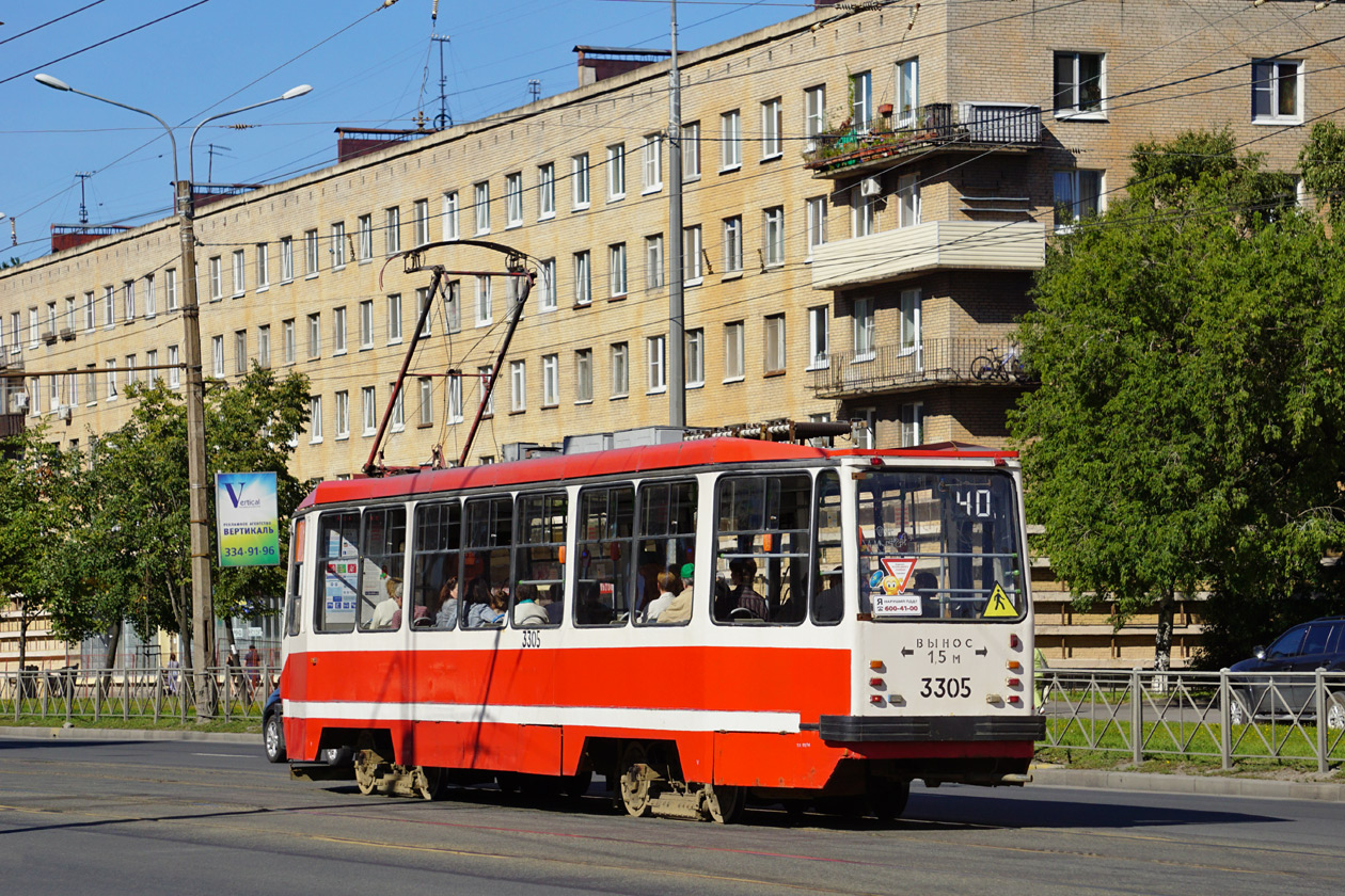 Санкт-Петербург, 71-134А (ЛМ-99АВ) № 3305