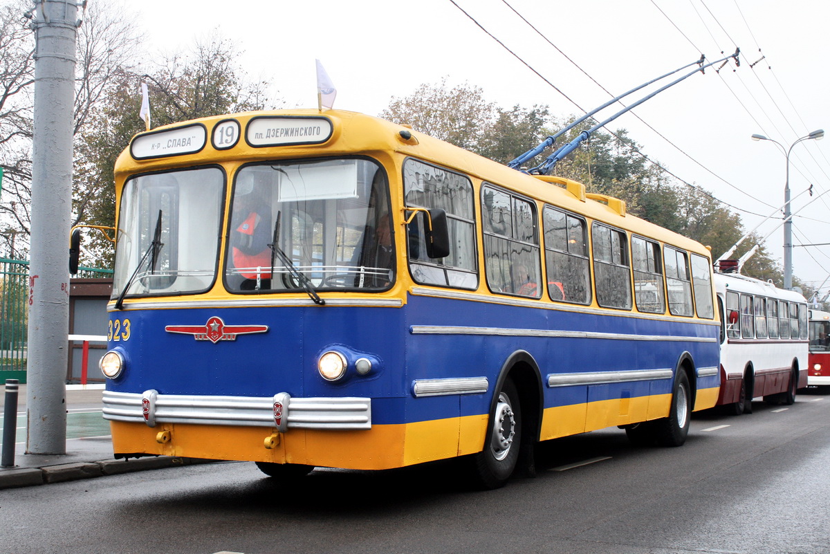 Moszkva, ZiU-5 — 2323; Moszkva — 82nd Anniversary Trolleybus Parade on October 24, 2015