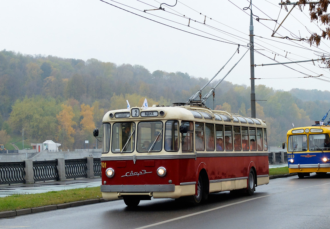 Москва, СВАРЗ МТБЭС № 701; Москва — Парад к 82-летию троллейбуса 24 октября 2015