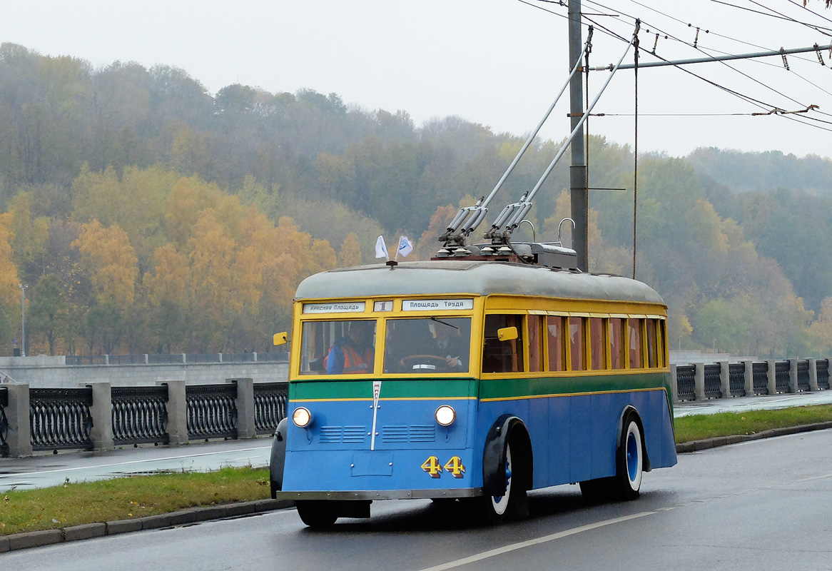 Saint-Petersburg, YaTB-1 # 44; Moscow — 82nd Anniversary Trolleybus Parade on October 24, 2015