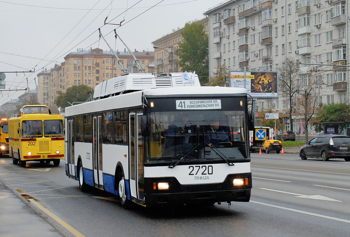 Москва, Тролза-5275.00 № 2720; Москва — Парад к 82-летию троллейбуса 24 октября 2015