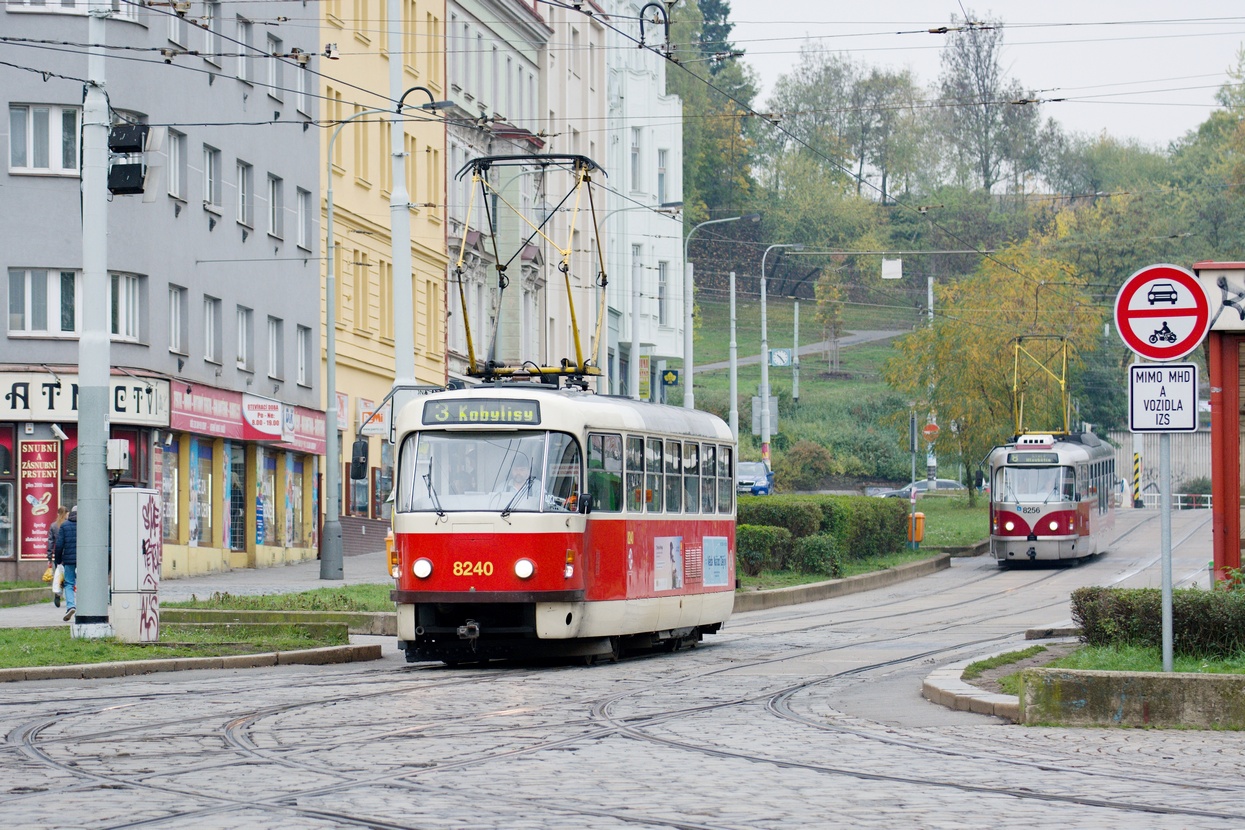 Прага, Tatra T3R.P № 8240