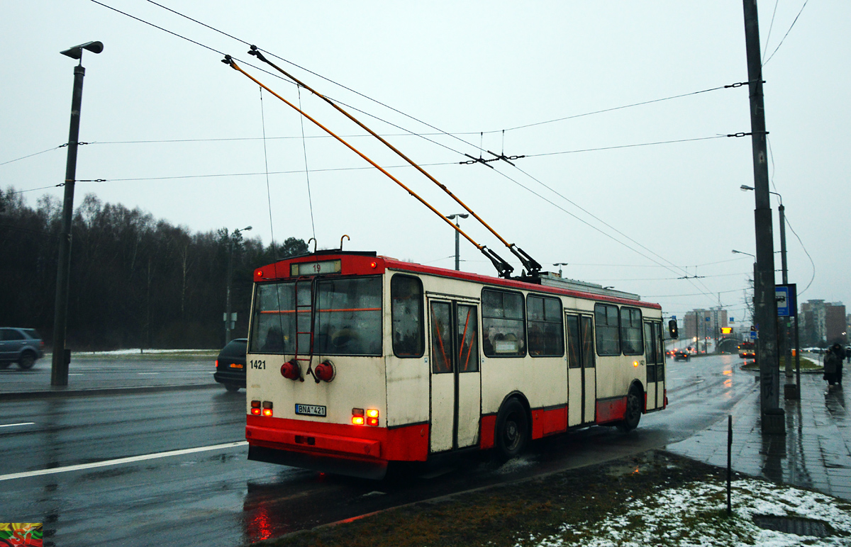 Vilnius, Škoda 14Tr02 Nr. 1421