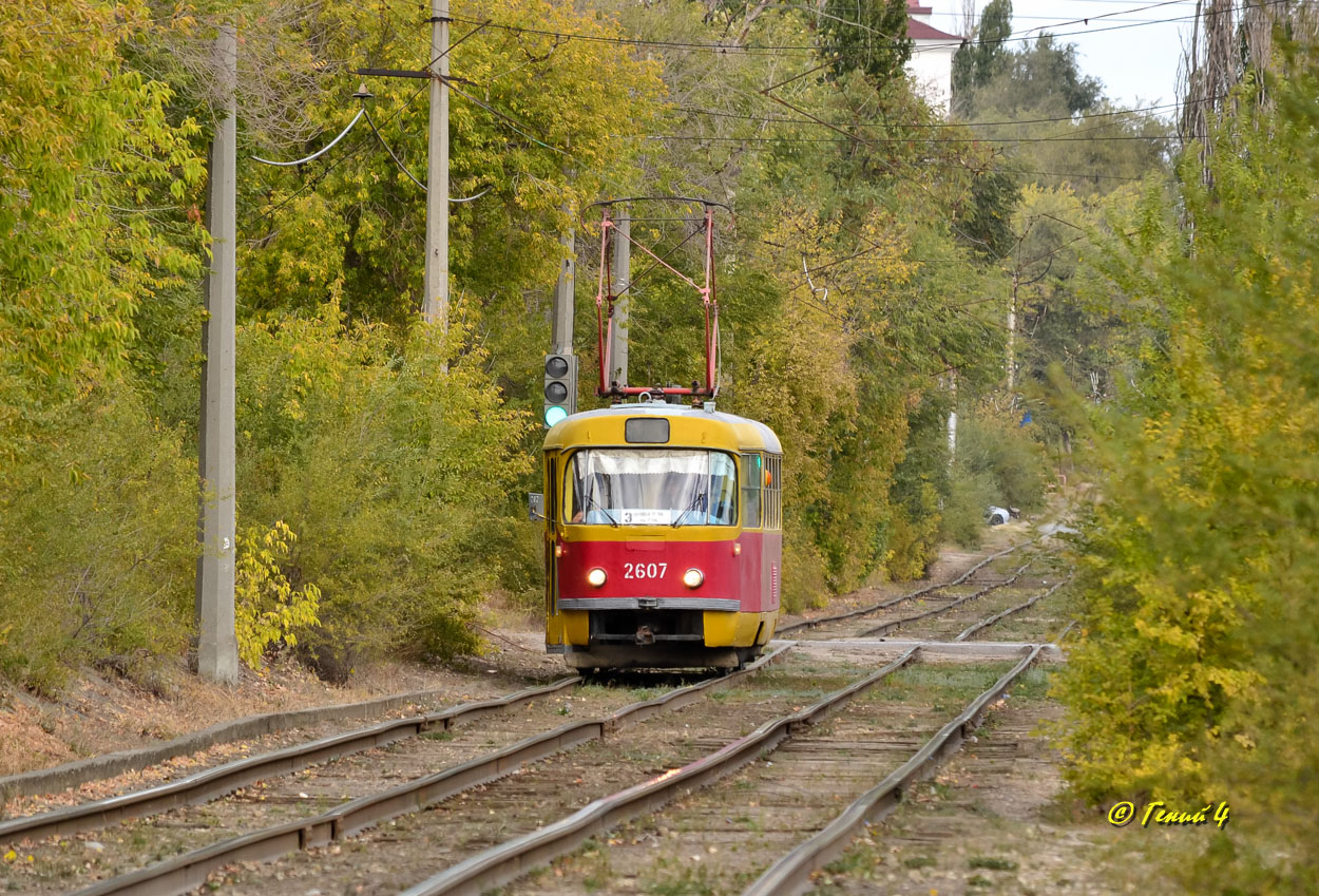 Volgograd, Tatra T3SU (2-door) Nr 2607