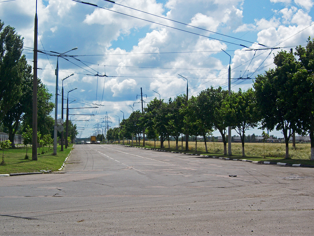 Homiel — Inactive trolleybus lines