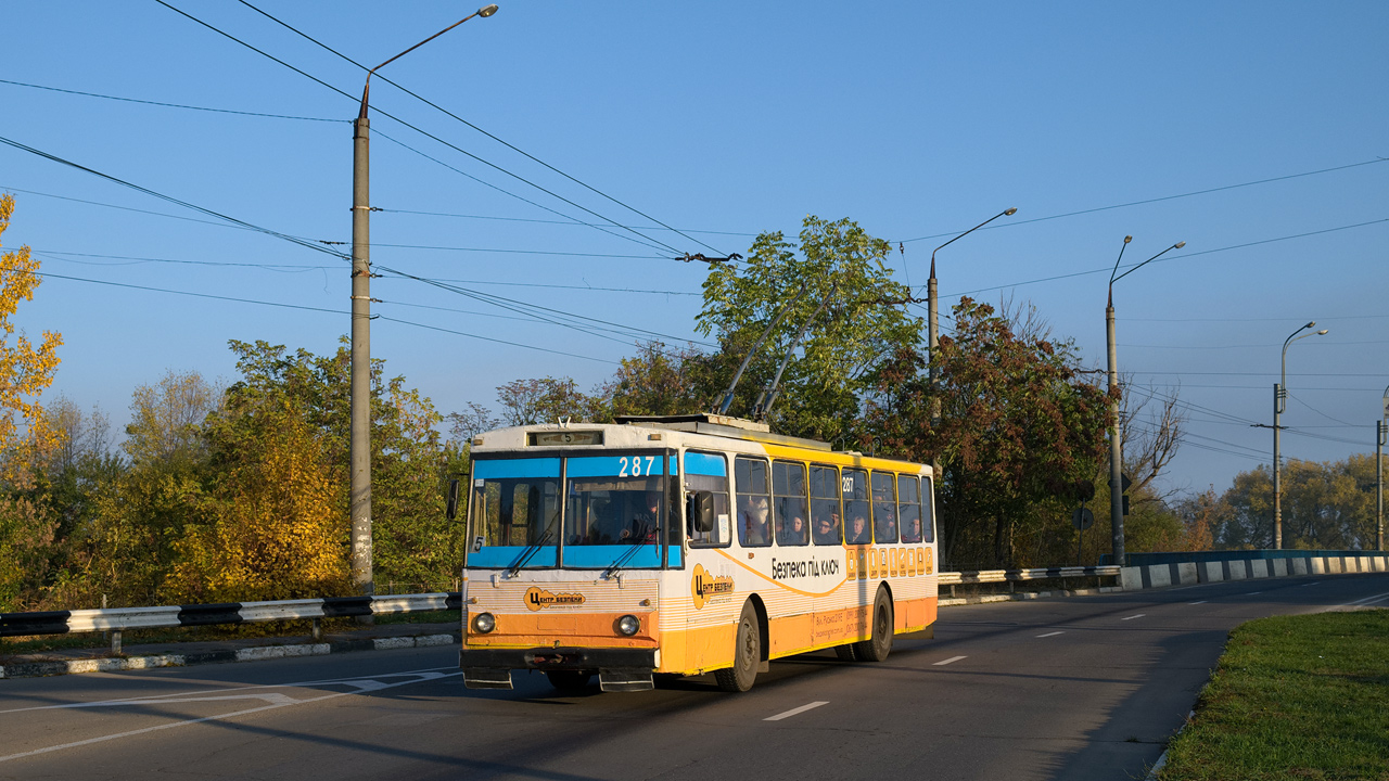 Черновцы, Škoda 14Tr89/6 № 287