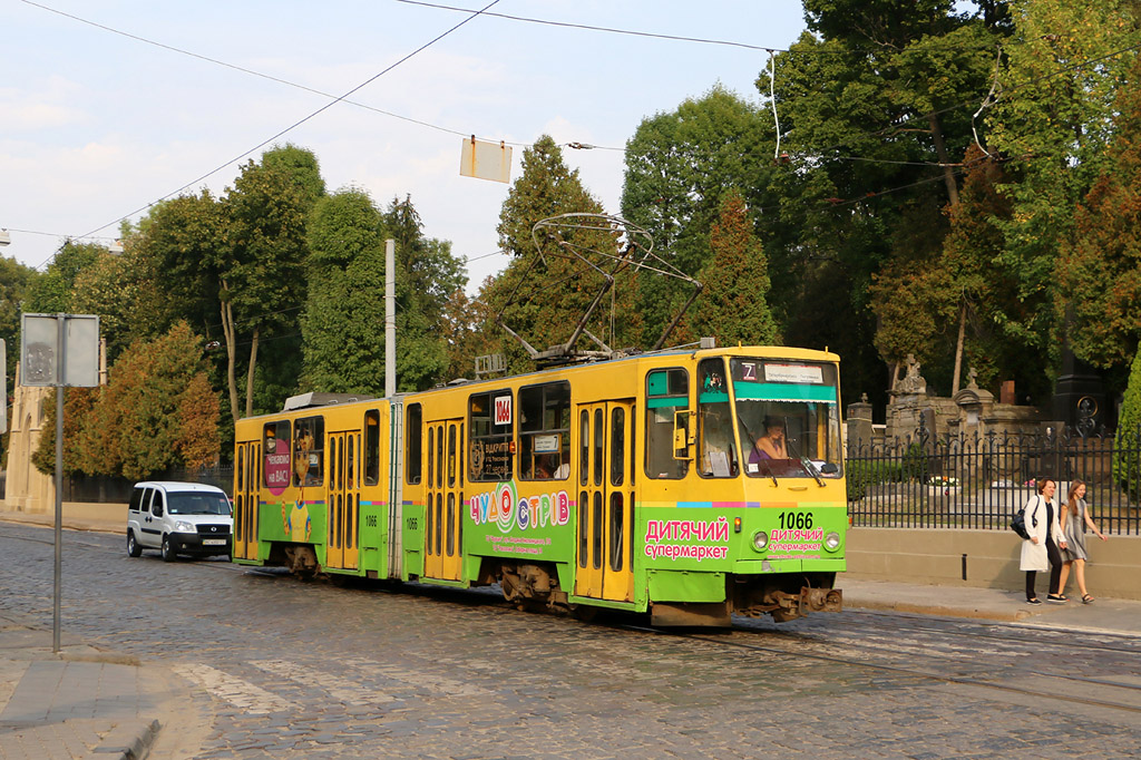 Lviv, Tatra KT4SU № 1066
