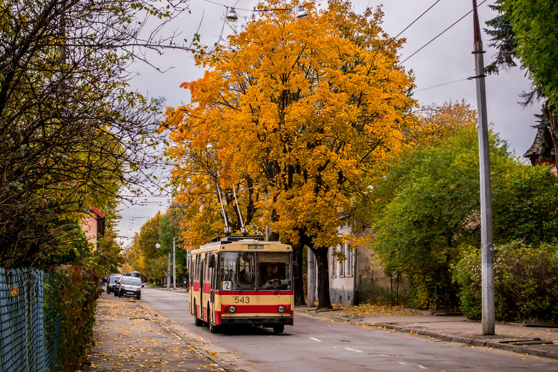 Lviv, Škoda 14Tr89/6 nr. 543