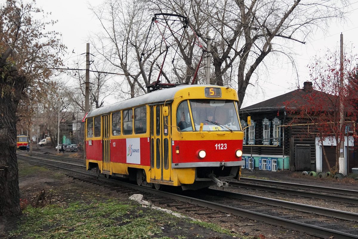 Barnaul, Tatra T3SU Nr 1123