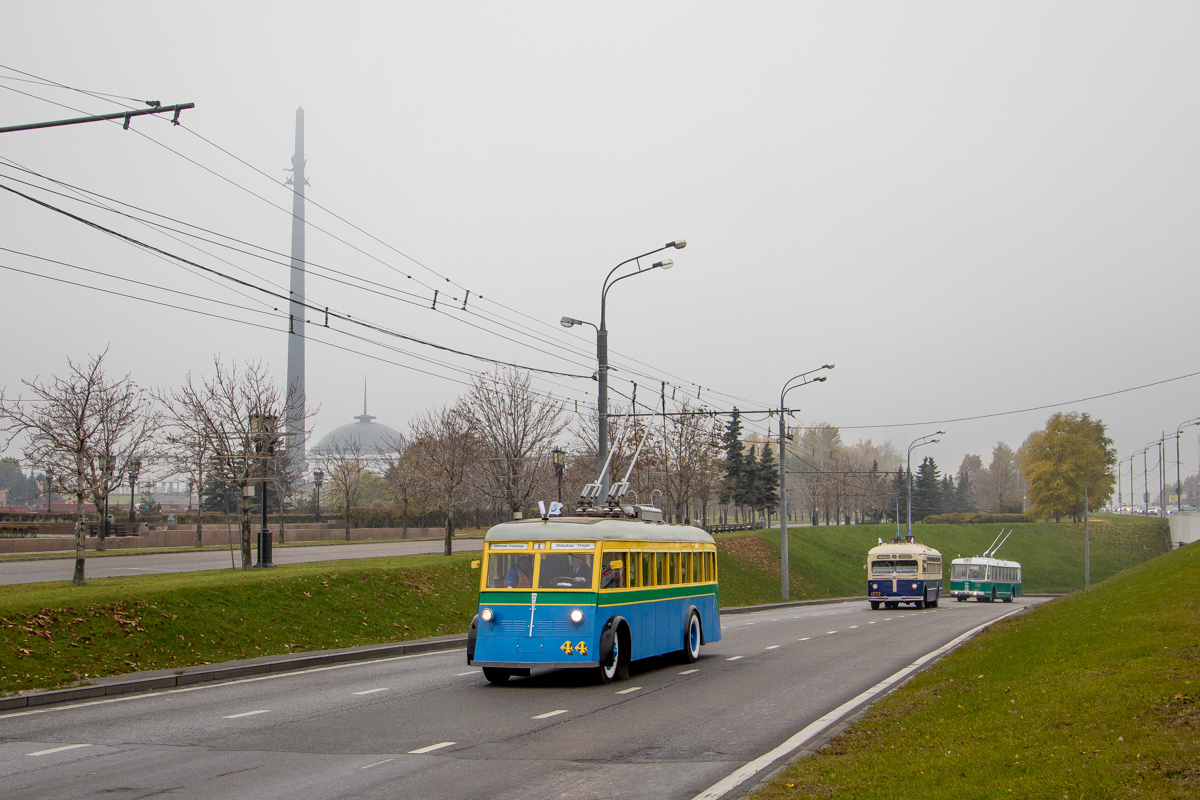 Sanktpēterburga, YaTB-1 № 44; Maskava — 82nd Anniversary Trolleybus Parade on October 24, 2015