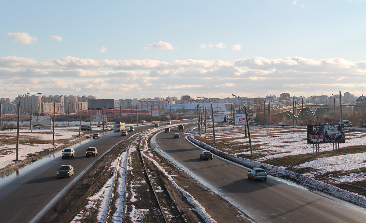 Omsk — Closed tram lines