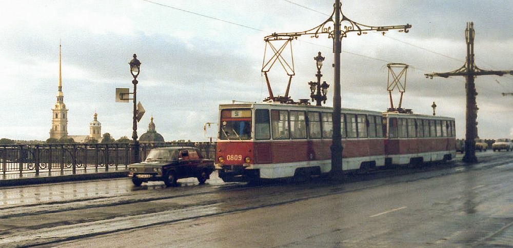 Санкт-Петербург, 71-605 (КТМ-5М3) № 0809
