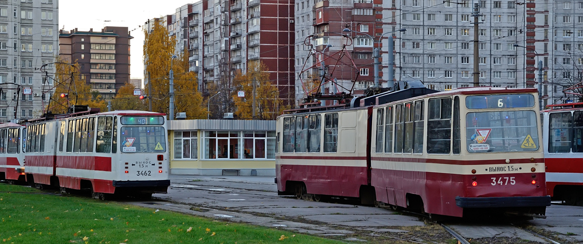 Санкт-Петербург, ЛВС-86К-М № 3462; Санкт-Петербург, ЛВС-86К № 3475