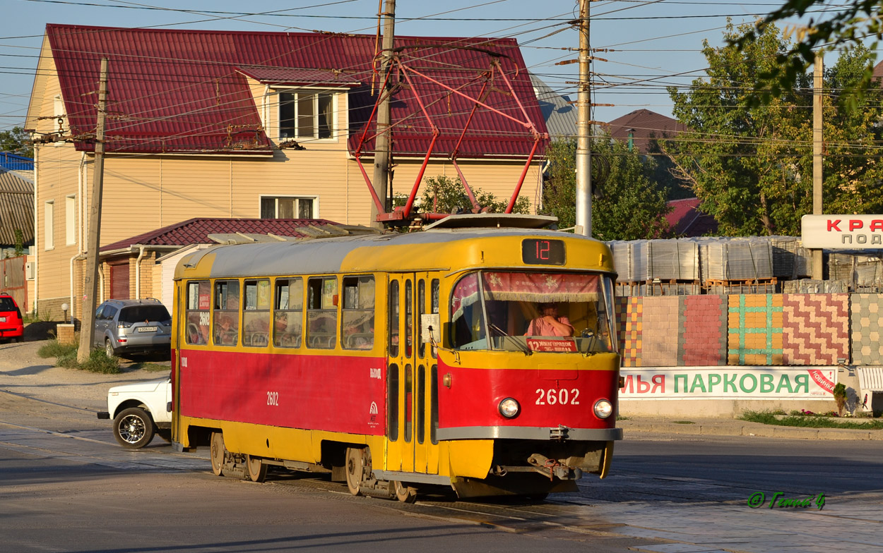 Volgograd, Tatra T3SU (2-door) č. 2602
