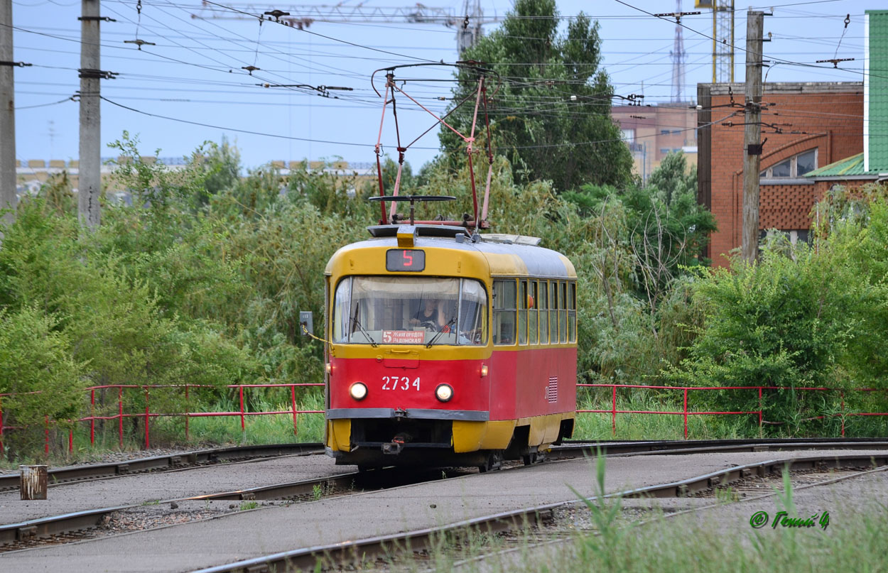 Волгоград, Tatra T3SU № 2734