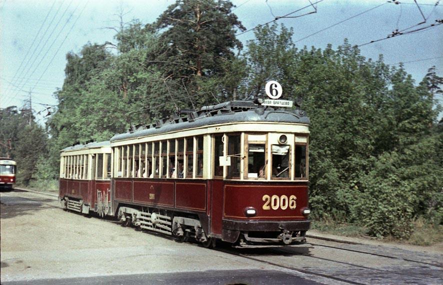 Москва, КМ № 2006; Москва — Исторические фотографии — Трамвай и Троллейбус (1946-1991)