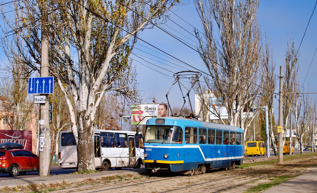 Odesa, Tatra T3R.P # 4082