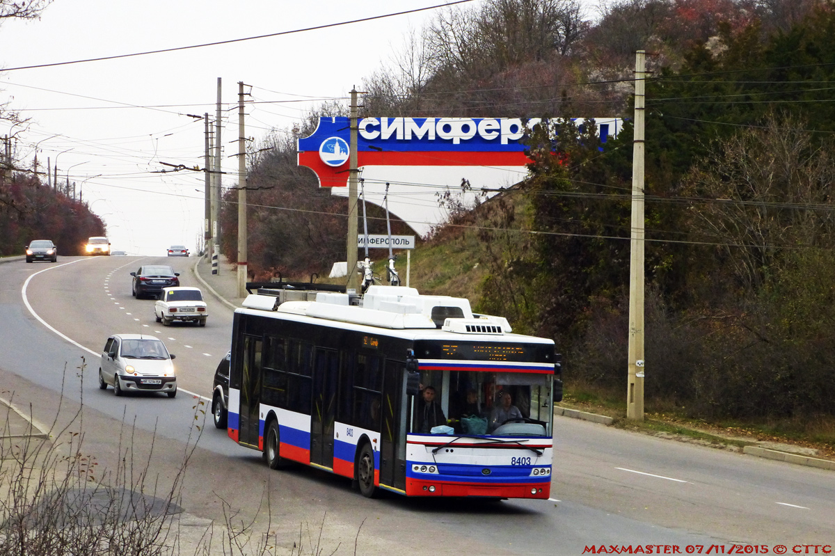 Крымский троллейбус, Богдан Т70115 № 8403