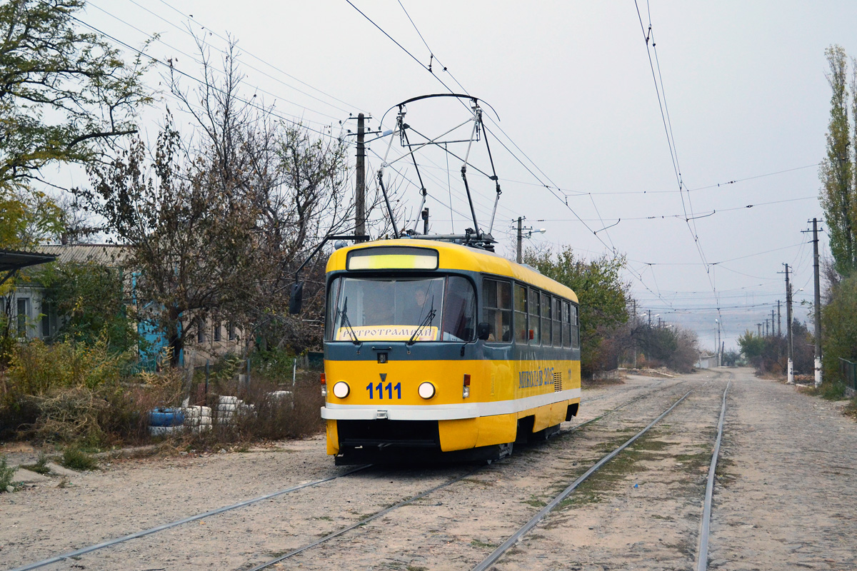 Николаев, Tatra T3M.03 № 1111; Николаев — Покатушки к 100-летию николаевского трамвая