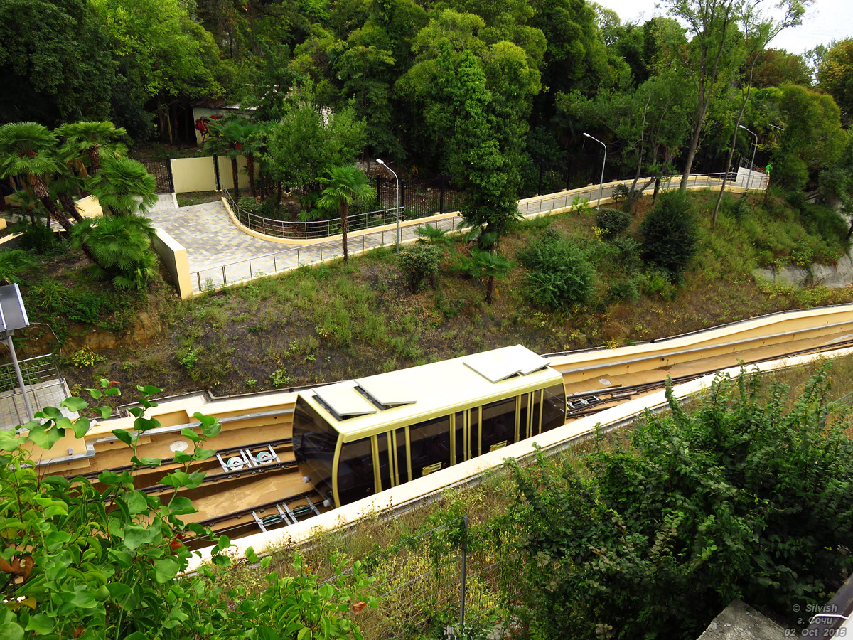 Sotši, Doppelmayr/CWA № 1; Sotši — Funicular of the Sochinsky Sanatorium