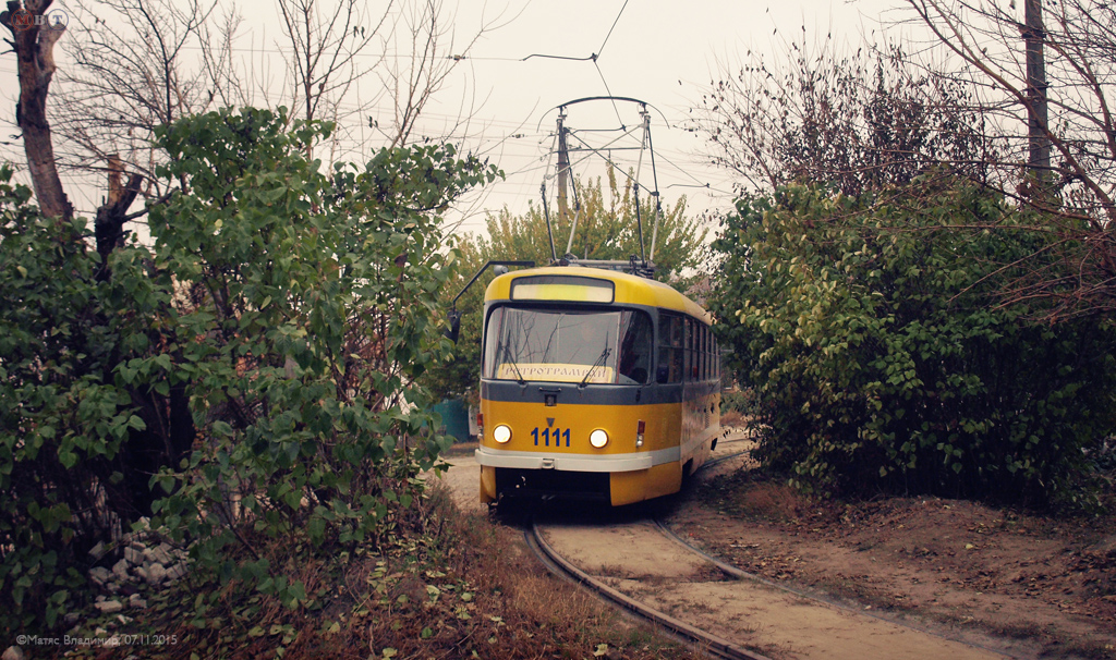 Mikołajów, Tatra T3M.03 Nr 1111; Mikołajów — 100 Year Anniversary of Nikolaev Tramway Fantrip