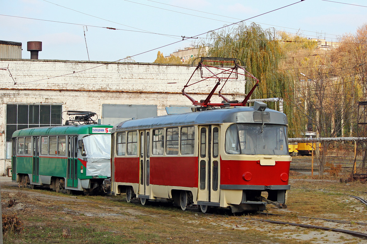 Днепр, Tatra T3SU № 1376; Днепр — Территория трамвайных депо