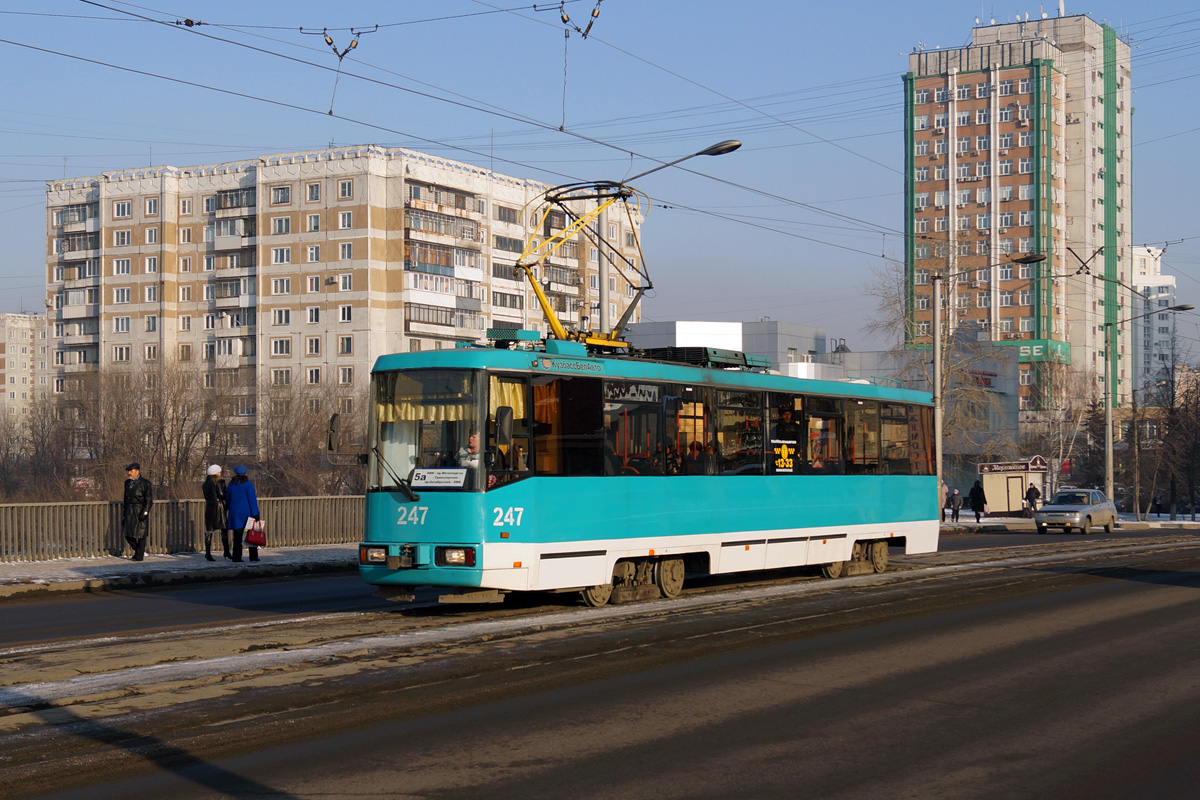 Новокузнецк, БКМ 60102 № 247 — Фото — Городской электротранспорт