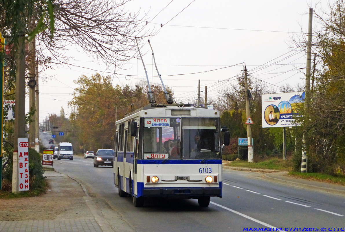 Krymský trolejbus, Škoda 14Tr89/6 č. 6103