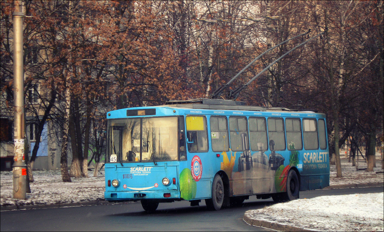 Kijów, Škoda 14Tr89/6 Nr 1006