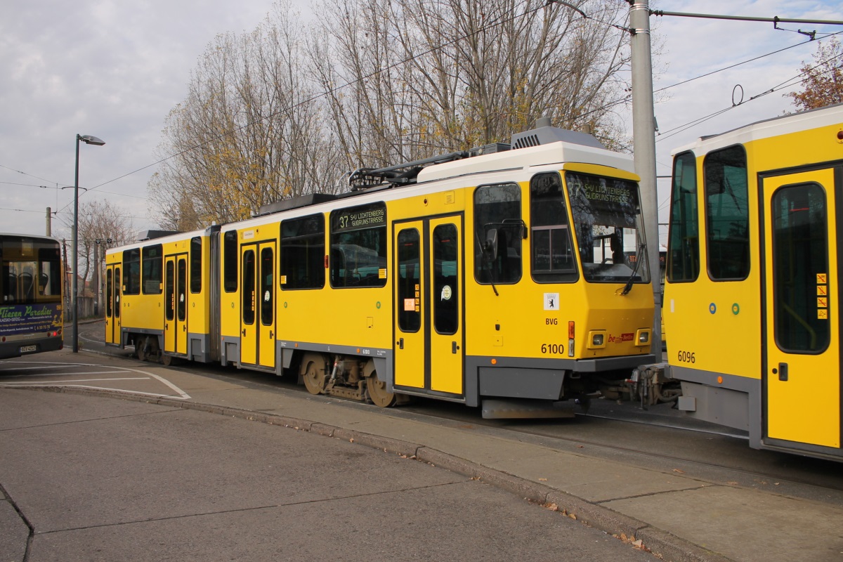 Берлин, Tatra KT4DM № 6100