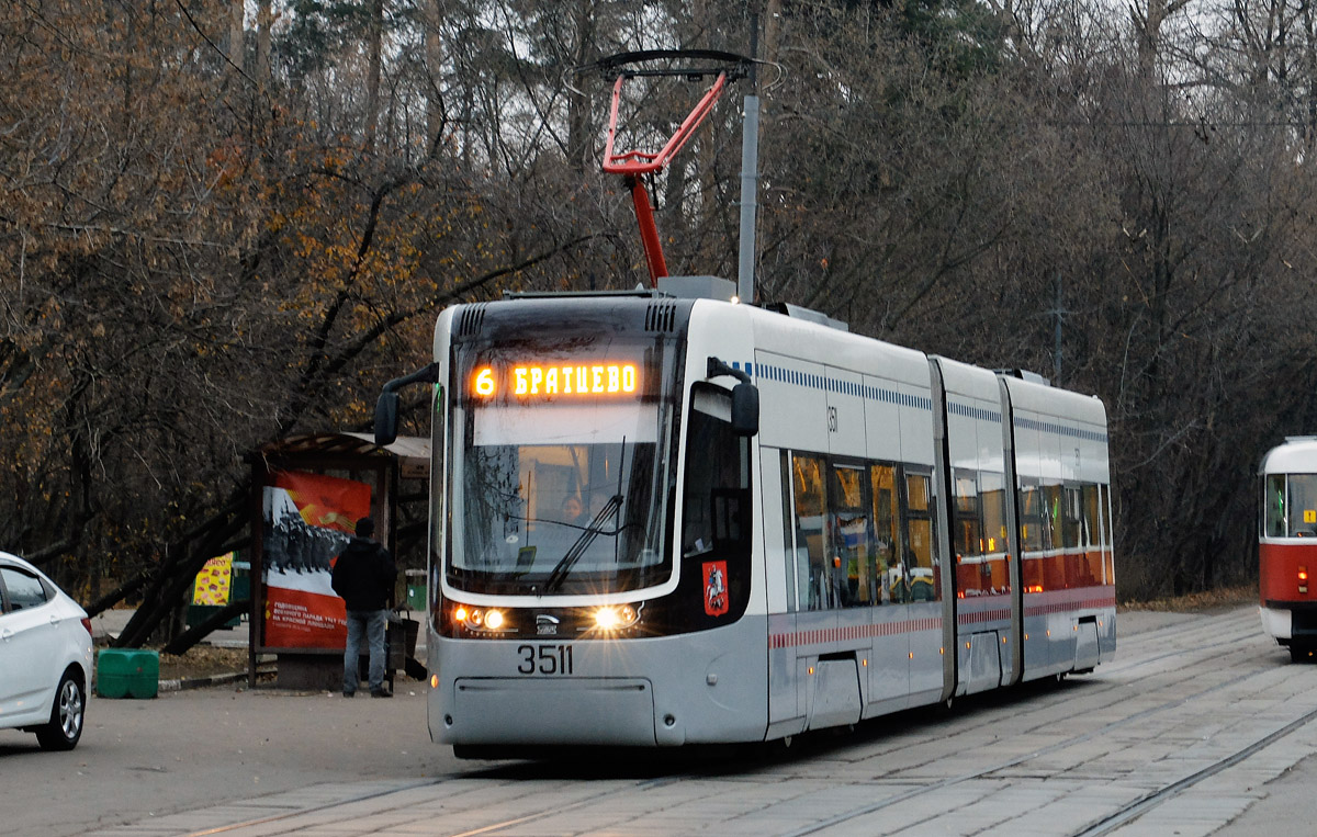 Москва, 71-414 (Pesa Fokstrot) № 3511