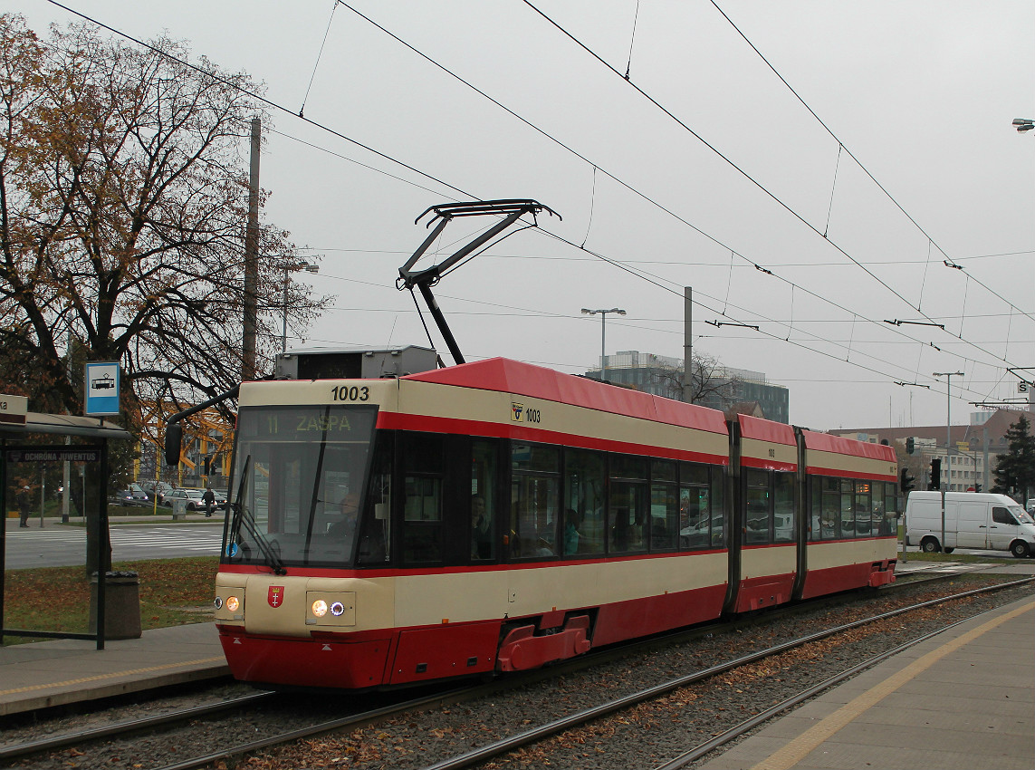 Gdańsk, Alstom NGd99 # 1003